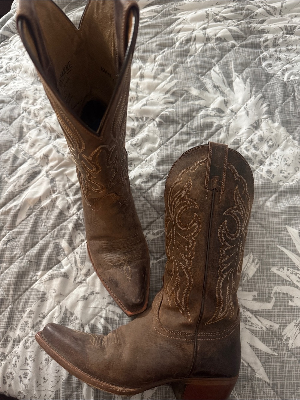 Women’s Shyanne Brown Western Cowboy Boots - Classic Leather